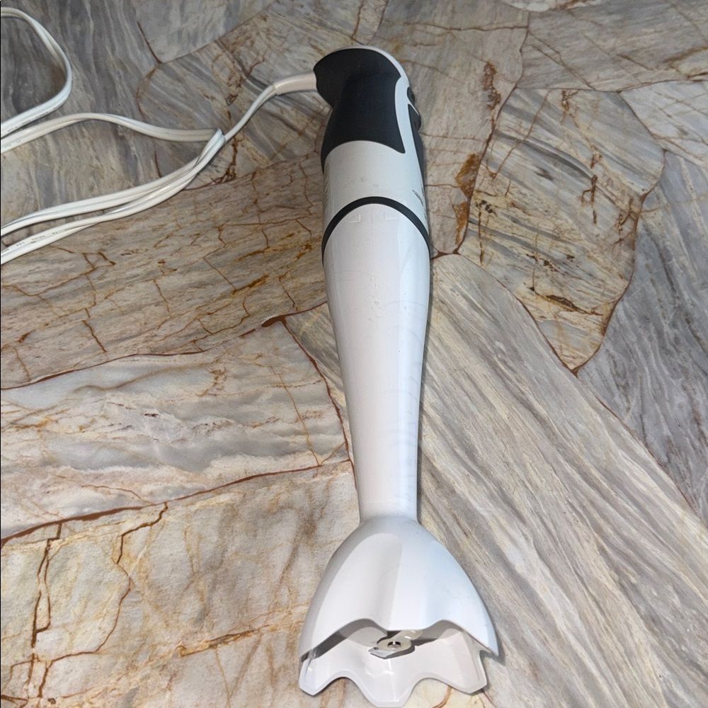 Braun MultiQuick 300 Watt Hand Blender White Grey Immersion Mixer Puree Tool